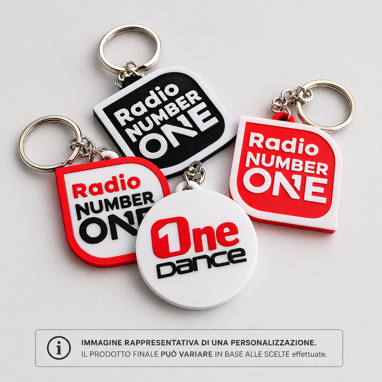Portachiavi Personalizzato - Accessorio Made in Italy