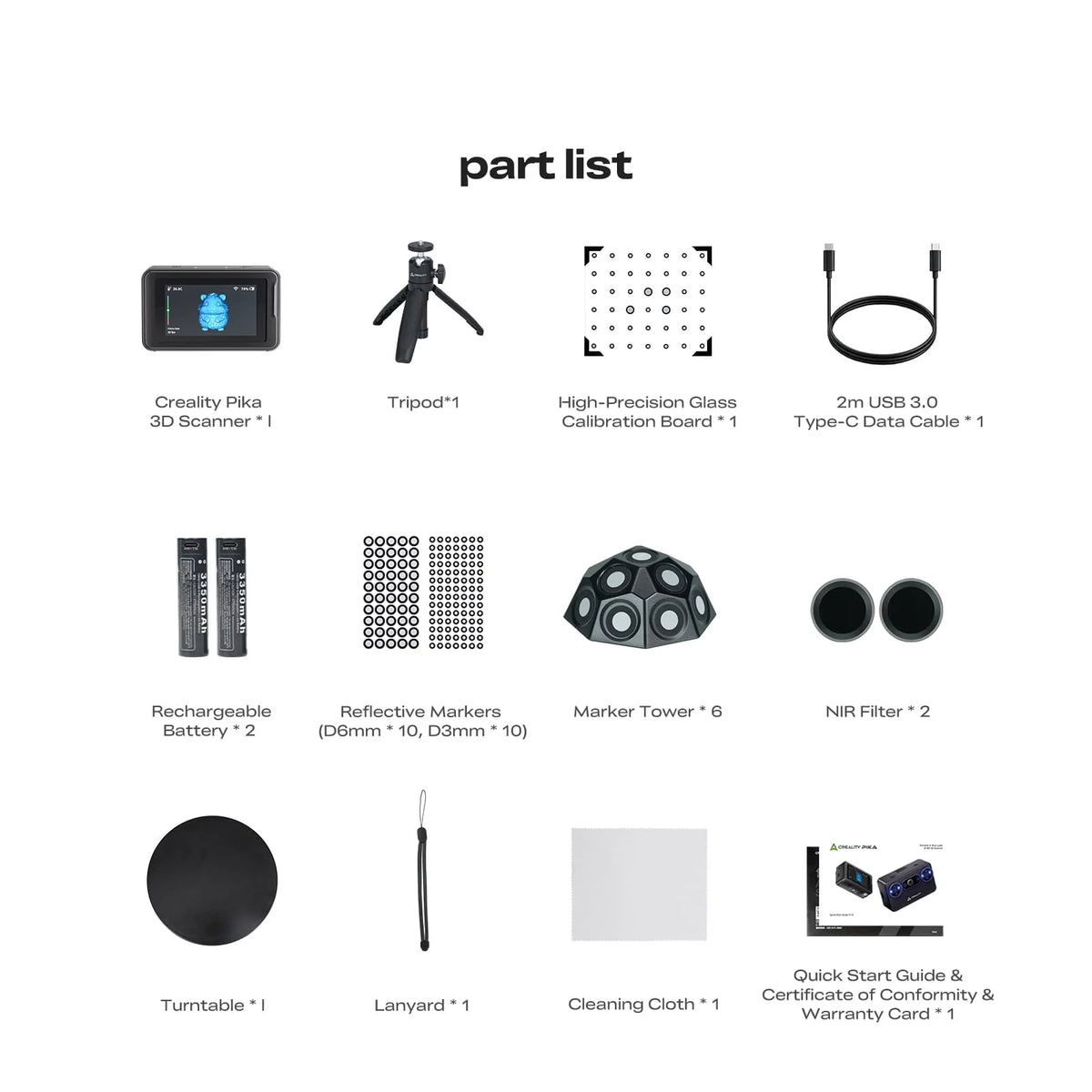 Creality Pika Portable AI 3D Scanner