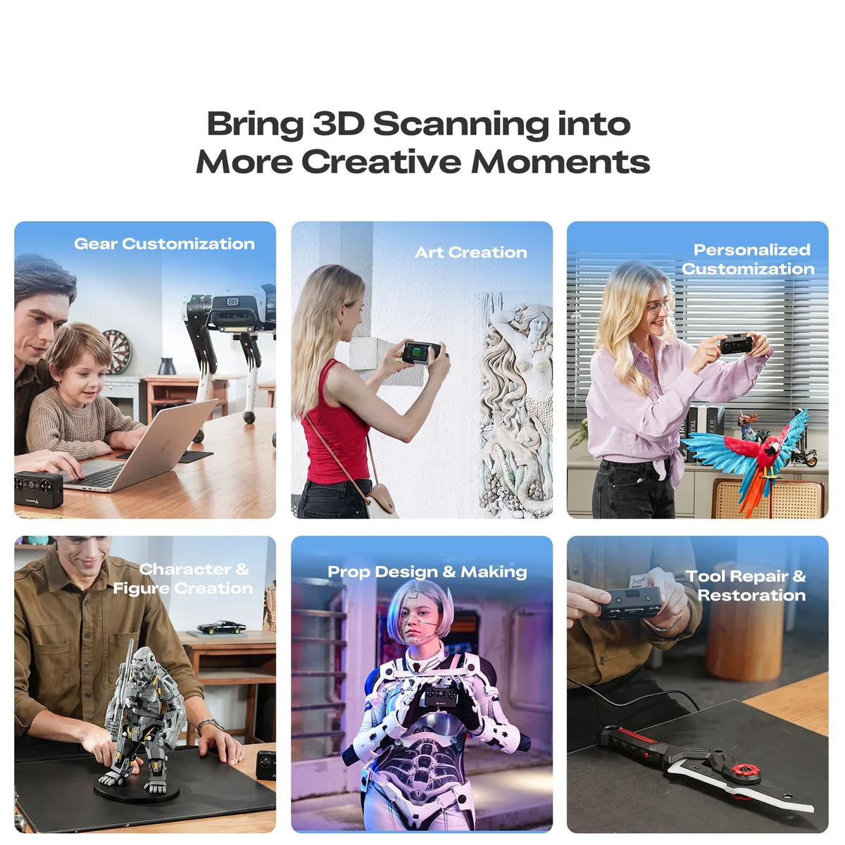 Creality Pika Portable AI 3D Scanner