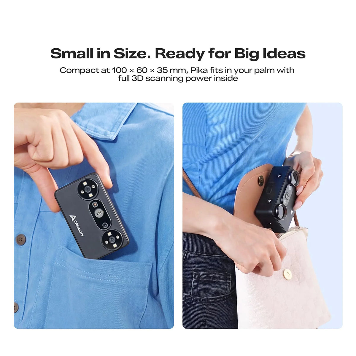 Creality Pika Portable AI 3D Scanner