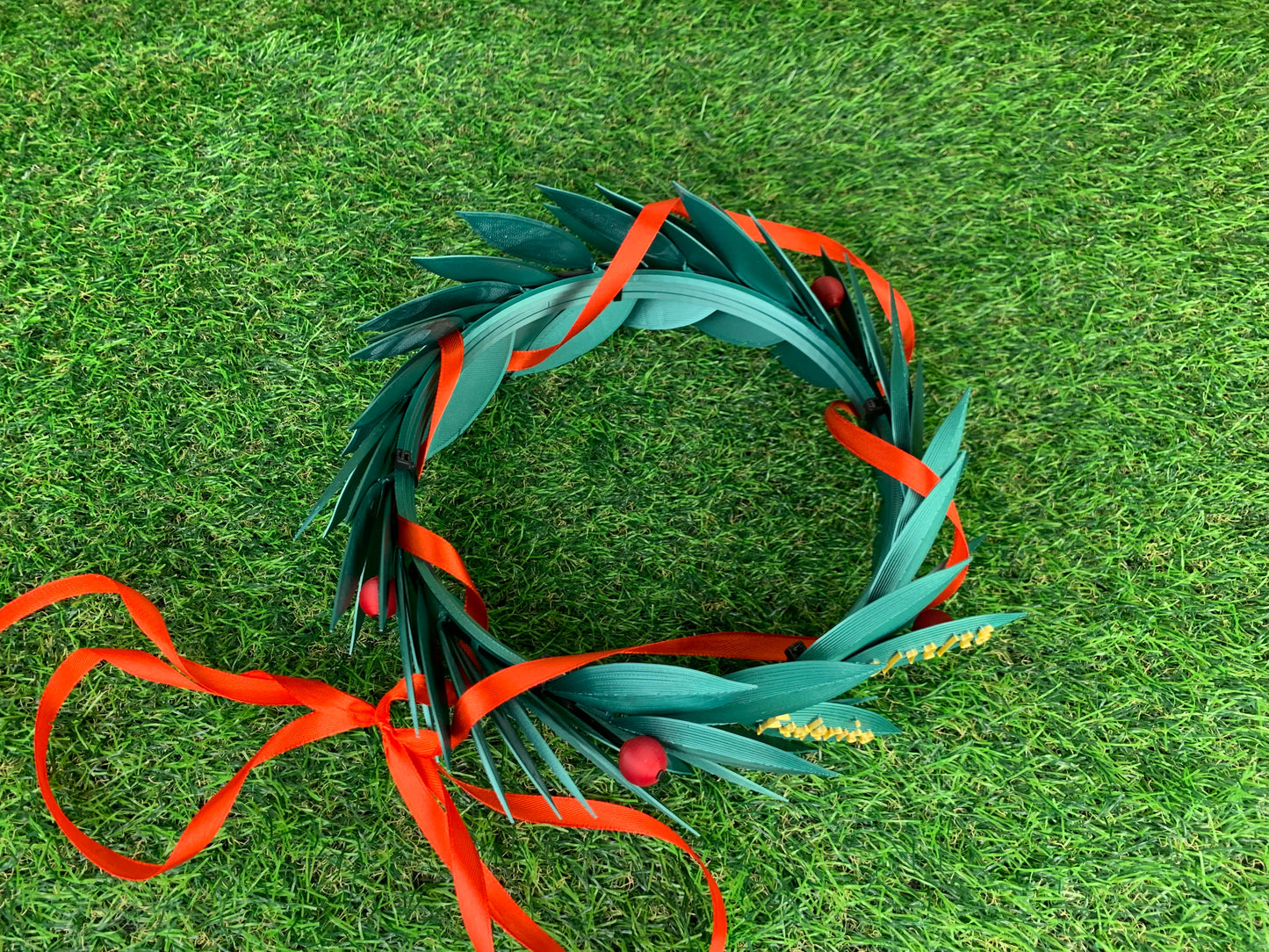 🌿 Corona d’Alloro in Stampa 3D – PETG Premium | Eleganza, Resistenza e Stile 🌟