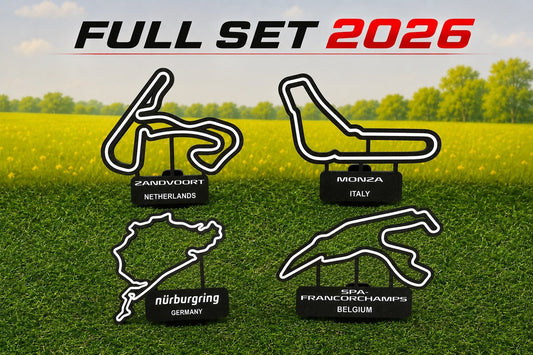 Circuiti F1 Set completo - 24 tracciati - Polythink3D
