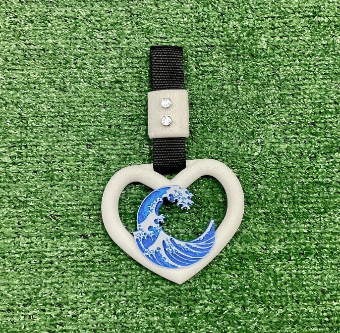 Tsurikawa - Japan wave and peach tree